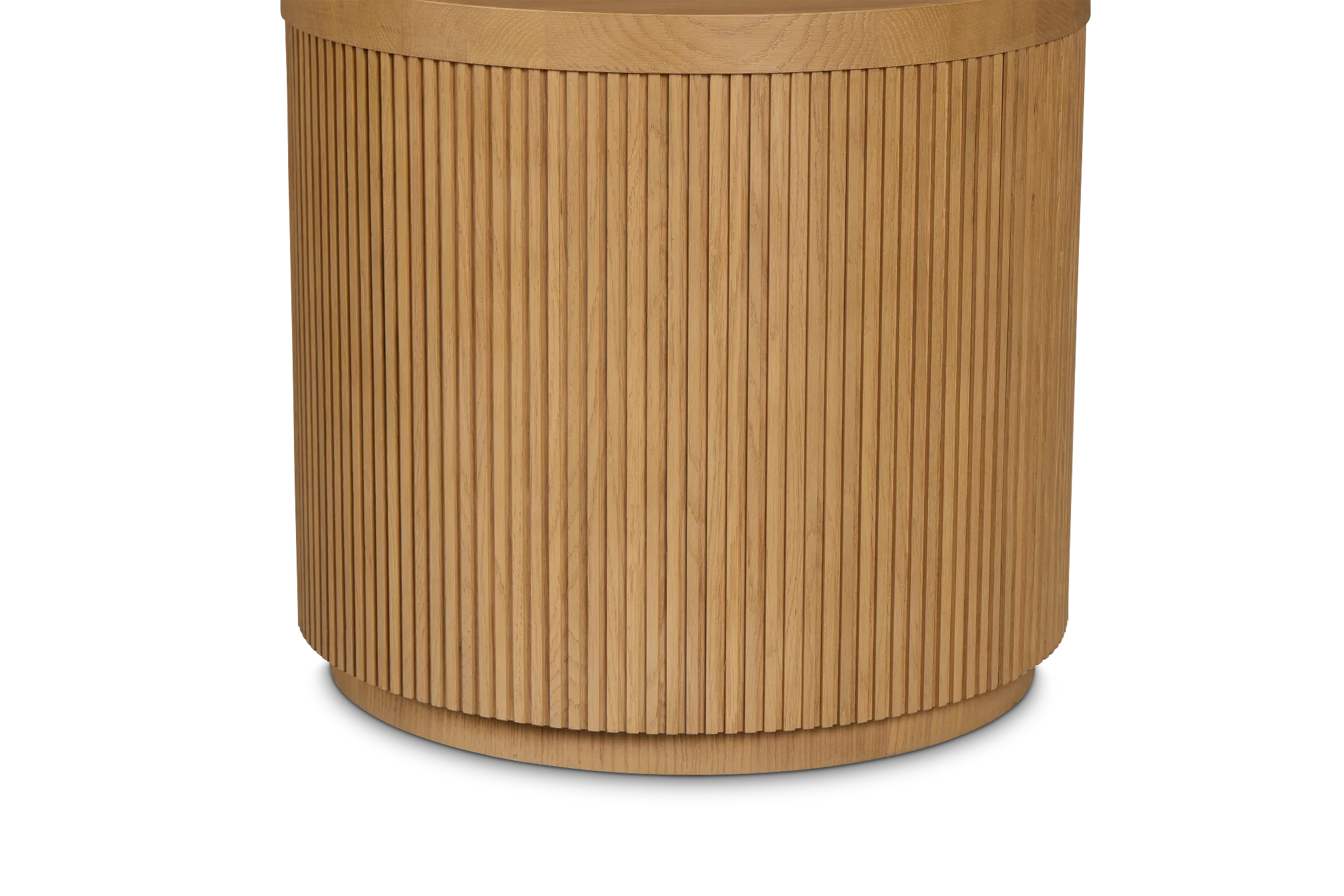 Gables Light Tone Round End Table