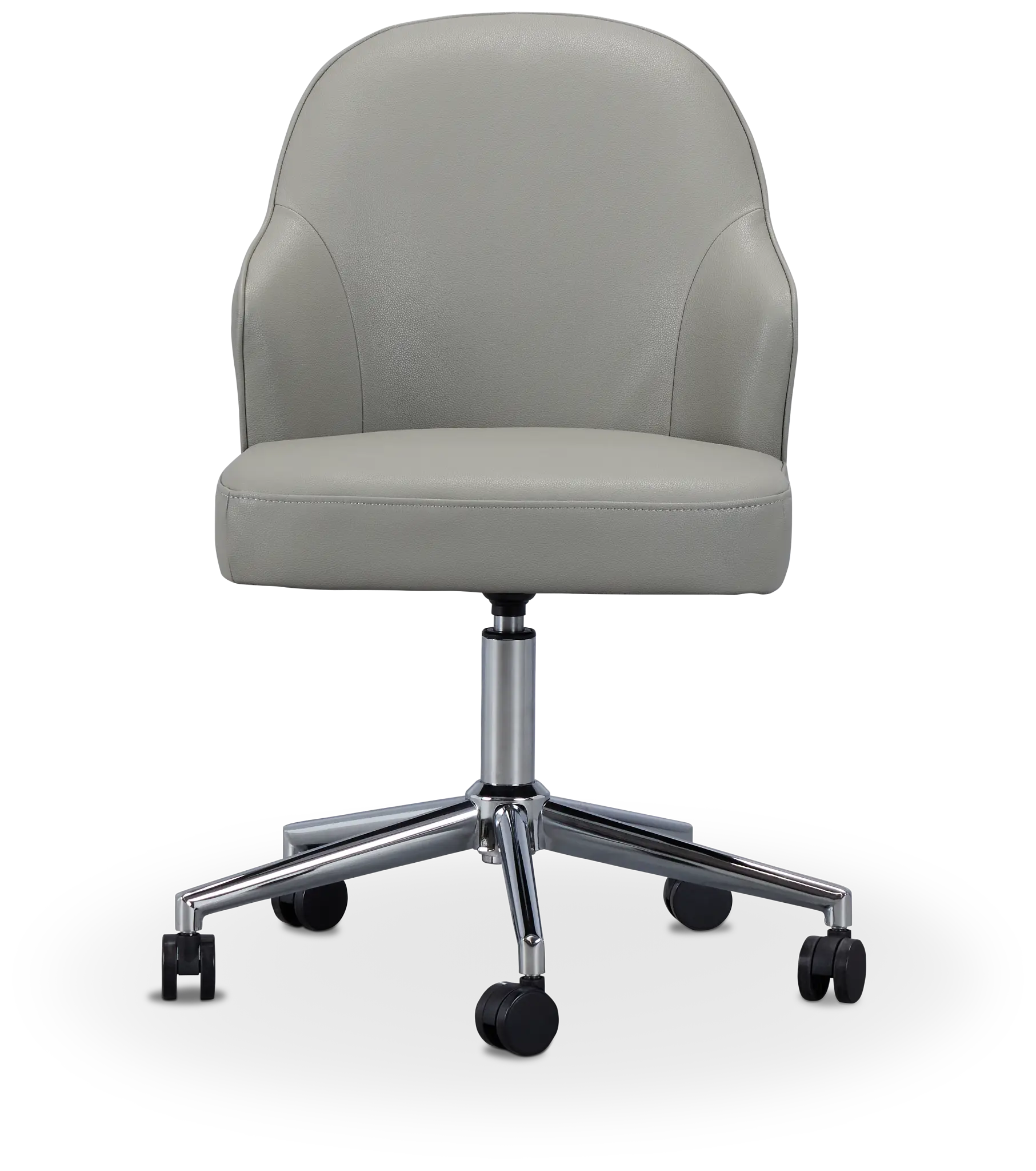 Paige Light Gray Swivel Desk Chair Paige Light Gray Swivel Desk Chair