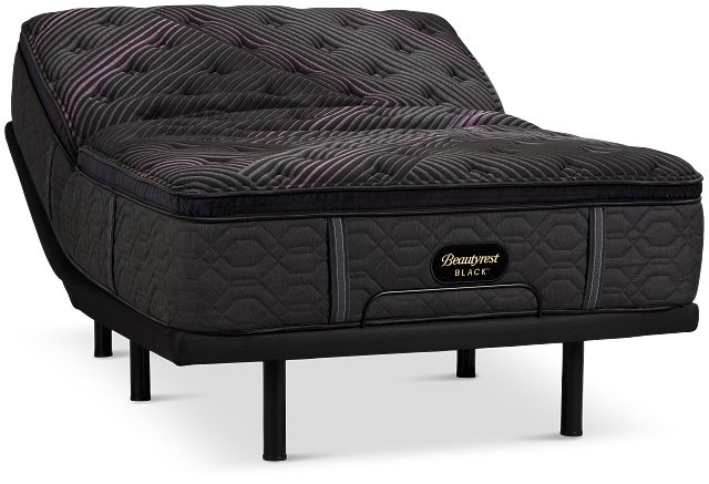 Beautyrest Black Series Two Plush Pillow Top Elite Adjustable Mattress Set