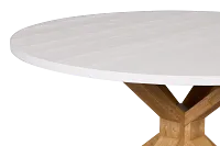 Nantucket Two-tone White Round Table