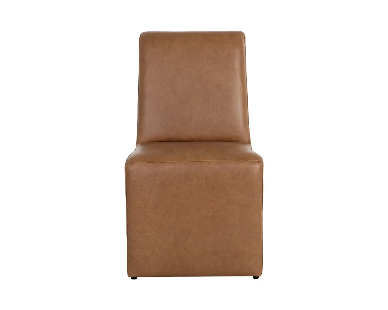 Heron Brown Lthr/vinyl Upholstered Side Chair