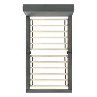 Lowen Gray Velvet Panel Bed