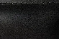 Lugo Black 27" Upholstered Barstool