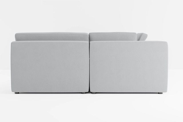 Destin Revenue Gray Fabric 8-piece Pit Sectional