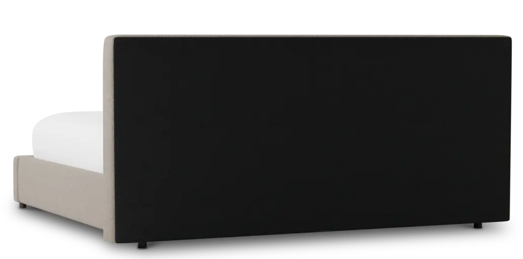 Grayton Elite Brown 44" Upholstered Platform Bed Grayton Elite Brown 44" Upholstered Platform Bed