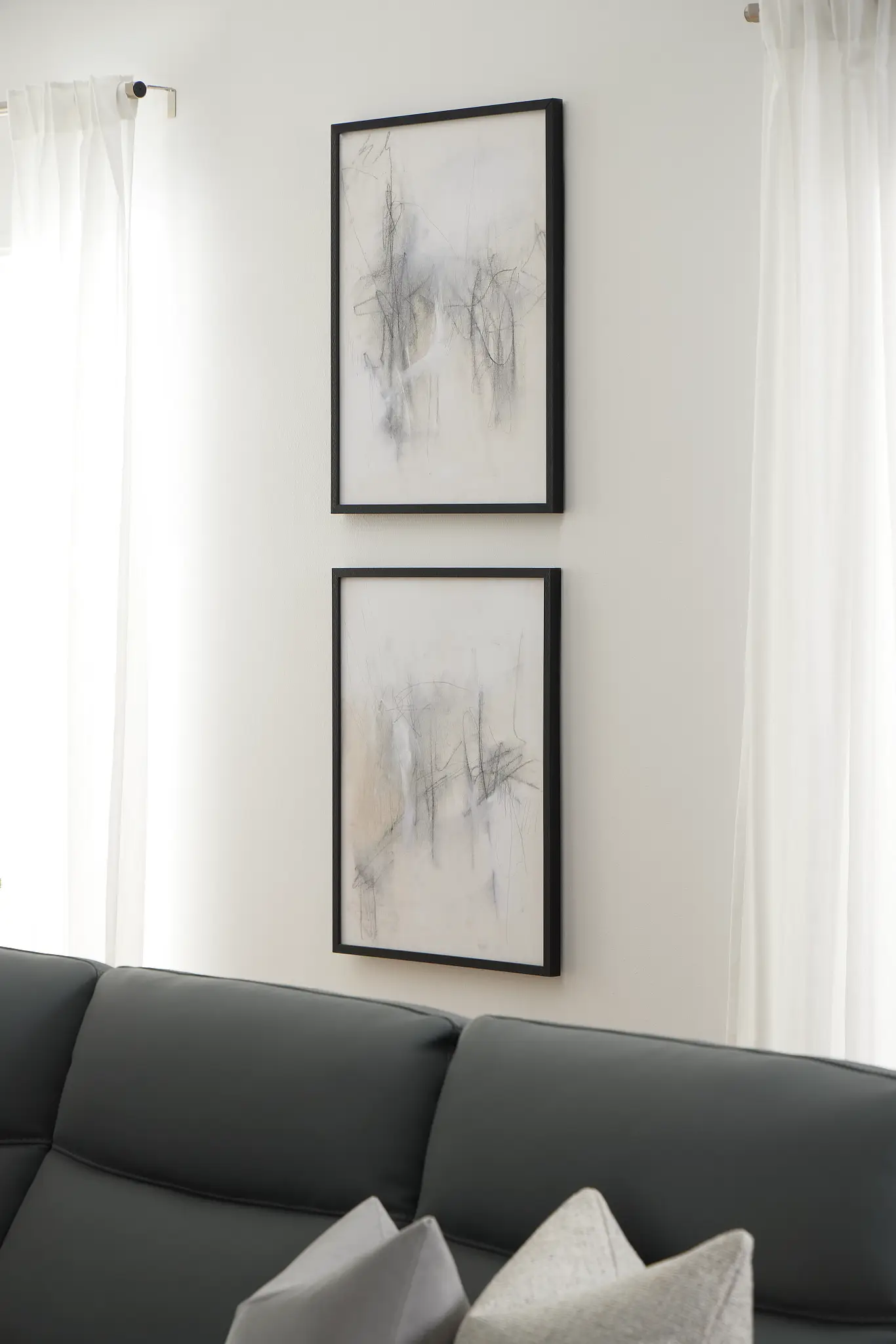 Augustine Light Gray Framed Wall Art Augustine Light Gray Framed Wall Art