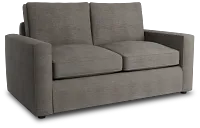 Siesta Victory Gray Fabric Innerspring Sleeper