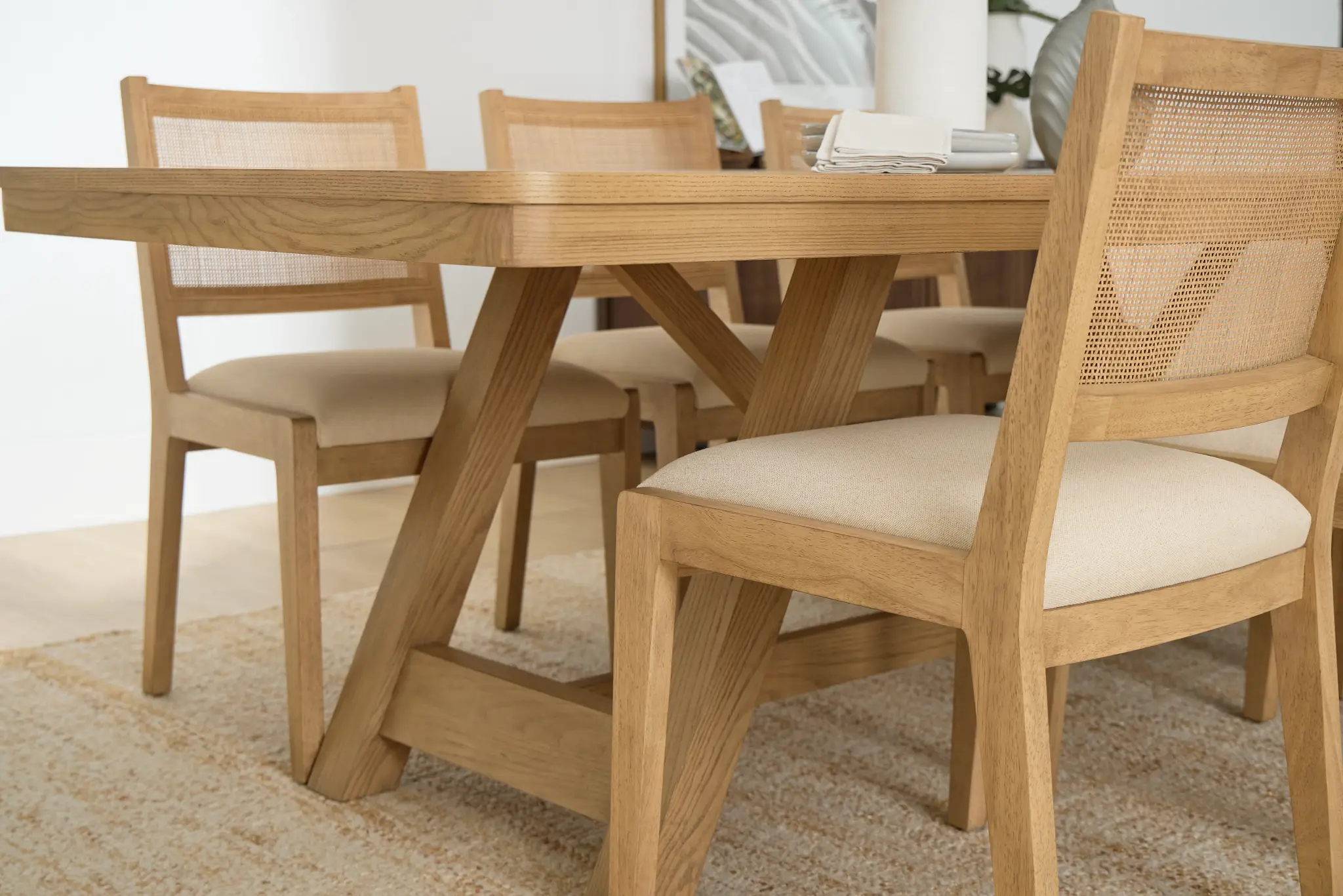 Pacific Light Tone Woven Upholstered Side Chair Pacific Light Tone Woven Upholstered Side Chair