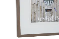 Wander Multicolored Framed Wall Art