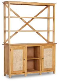 Brooklyn Light Tone Bookcase