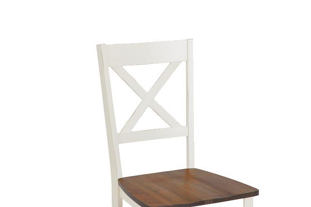 Sumter White Wood Side Chair (5)