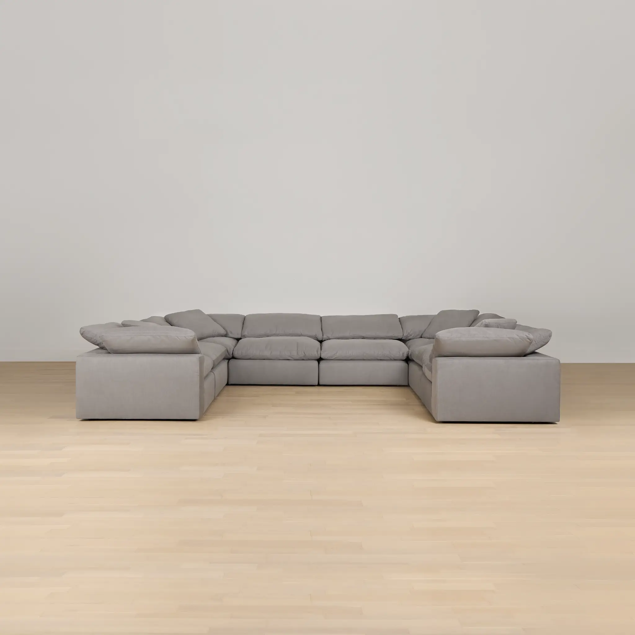 Nixon Light Gray Fabric 8-piece Modular Sectional Nixon Light Gray Fabric 8-piece Modular Sectional