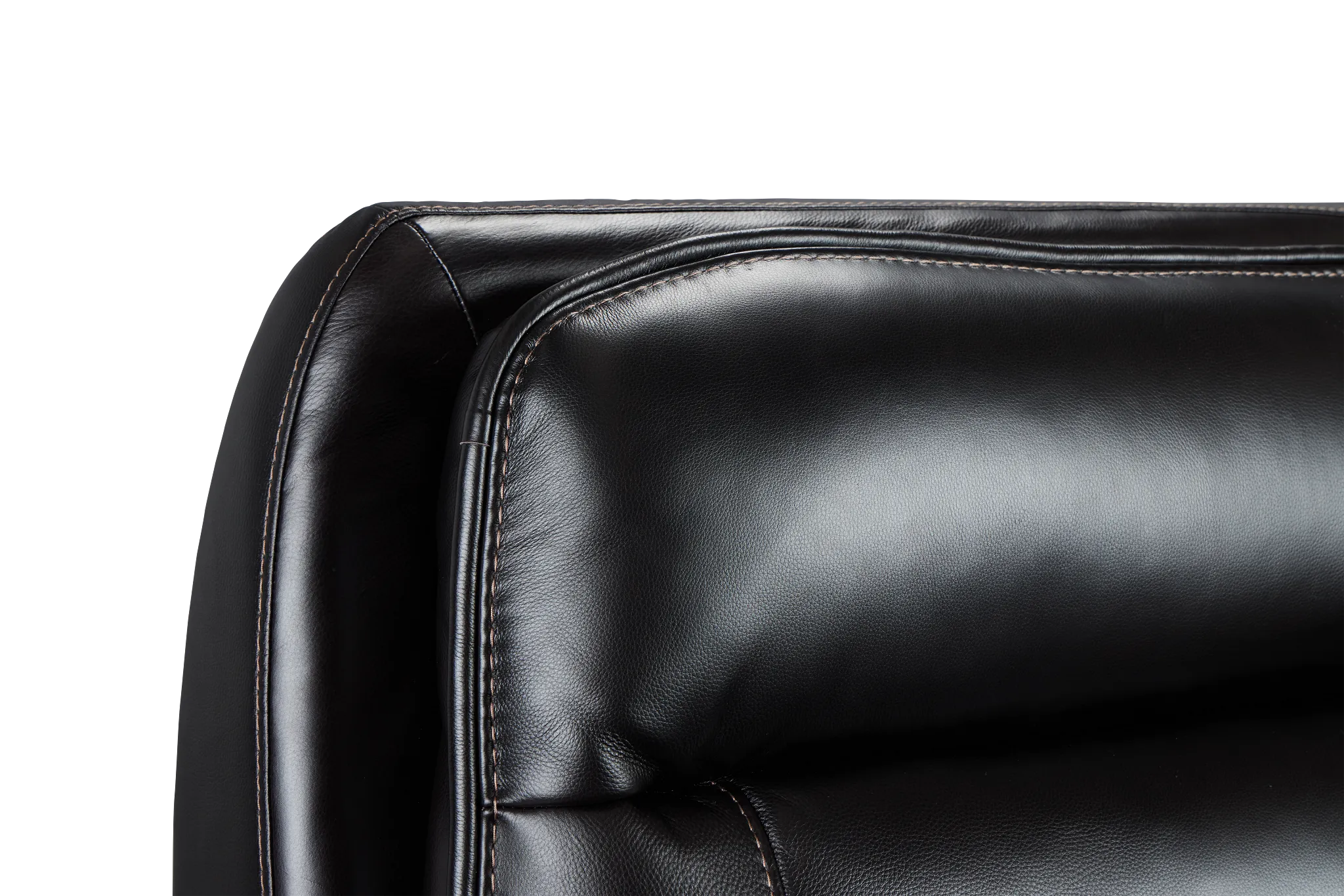 Casey Black Lthr/vinyl Power Reclining Sofa