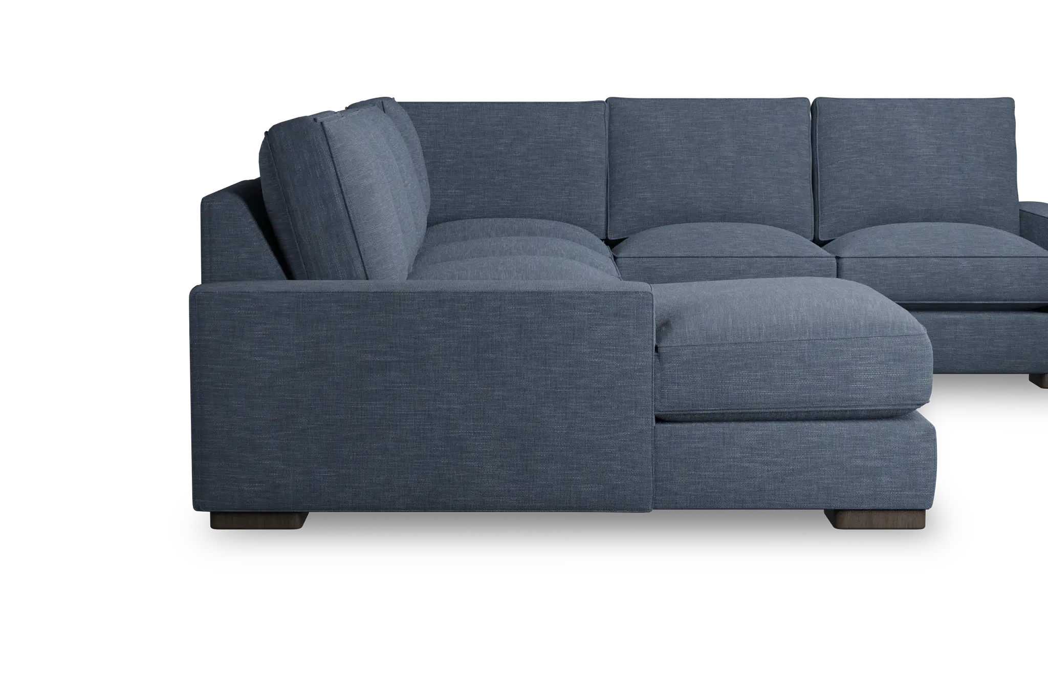 Edgewater Elevation Dark Blue Medium Left Chaise Sectional Edgewater Elevation Dark Blue Medium Left Chaise Sectional