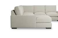 Edgewater Suave Beige Medium Left Chaise Sectional
