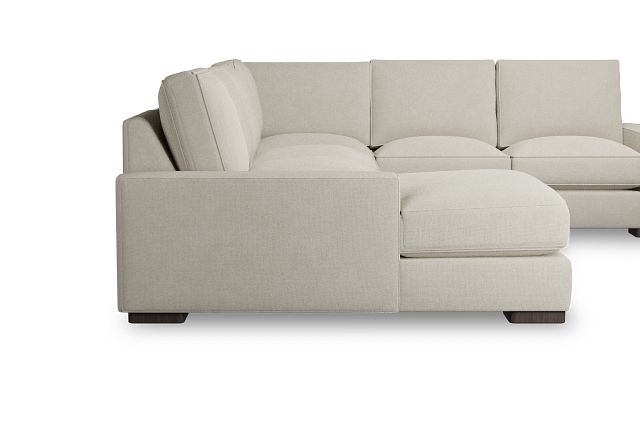 Edgewater Suave Beige Medium Left Chaise Sectional