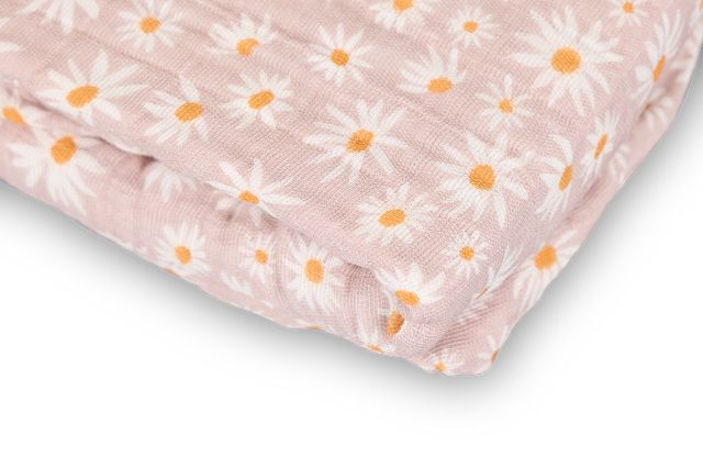 Azure Light Pink Fitted Sheet