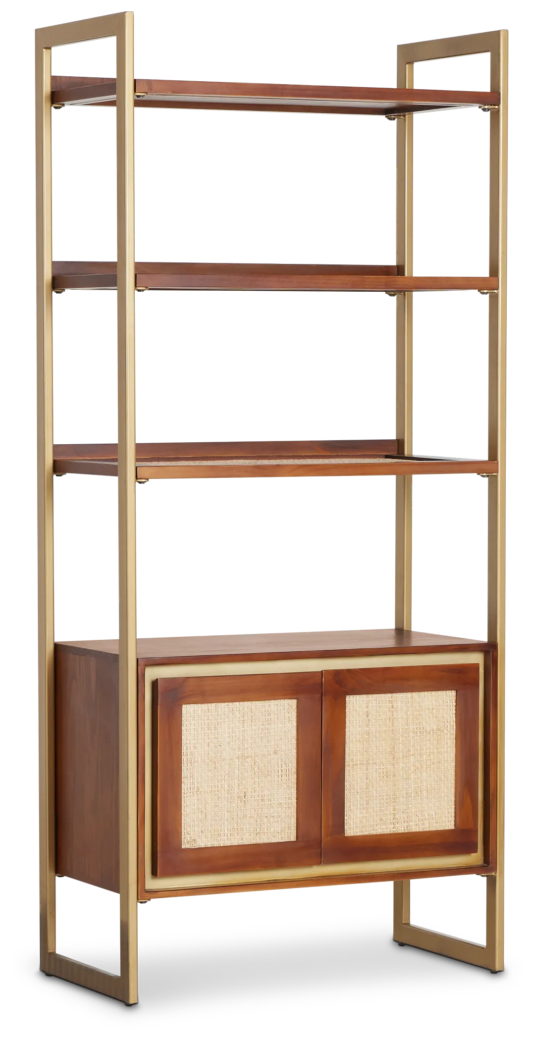 Briar Mid Tone Bookcase