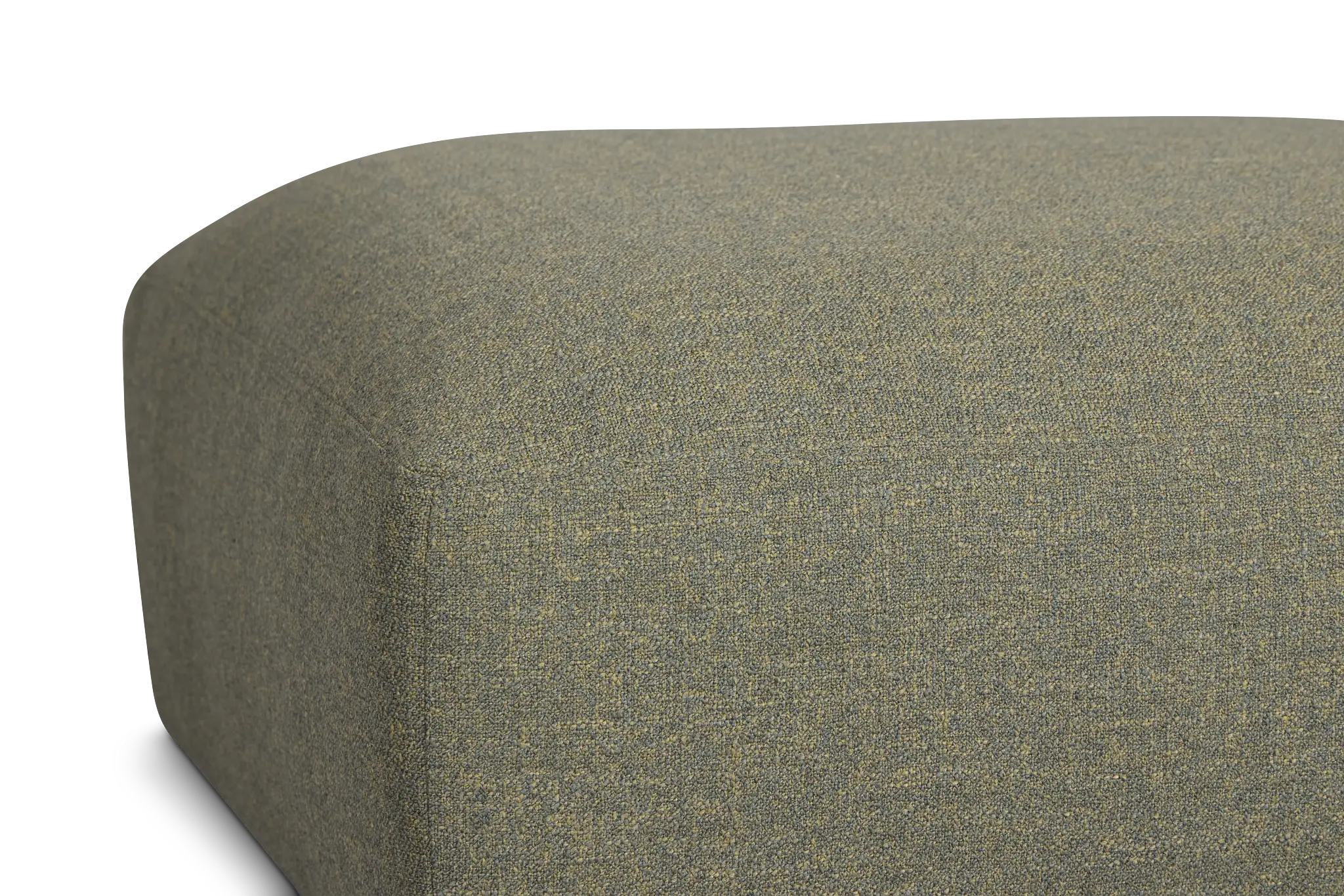 Baylor Green Fabric Ottoman Baylor Green Fabric Ottoman