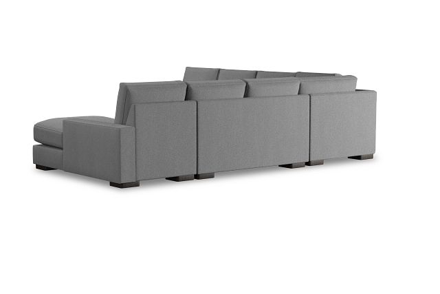 Edgewater Delray Light Gray Large Right Chaise Sectional