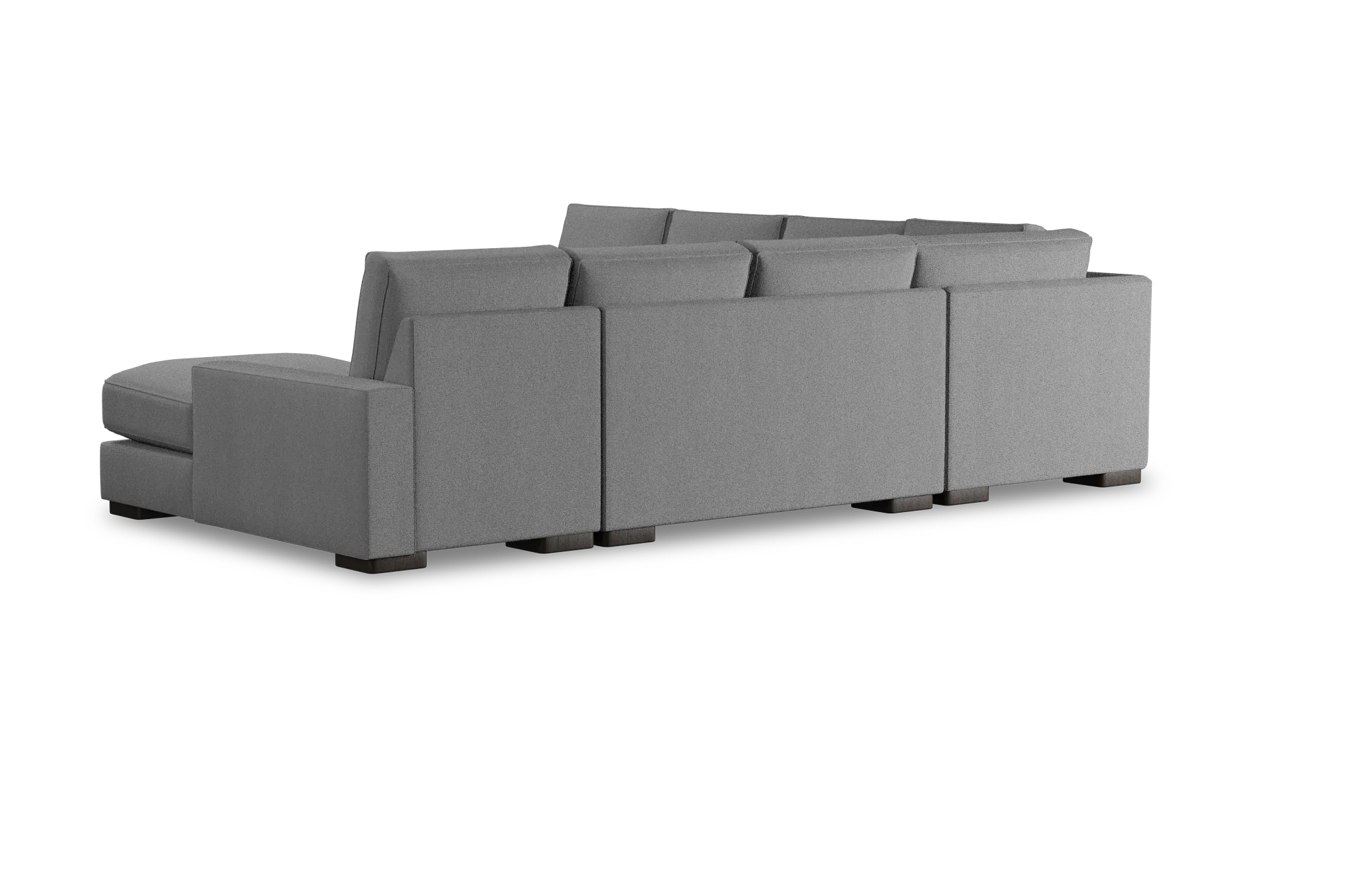 Edgewater Delray Light Gray Large Right Chaise Sectional
