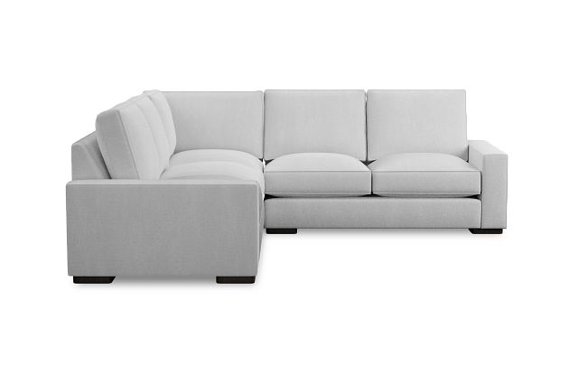 Edgewater Delray White Small Two-arm Sectional