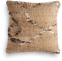 Greb Light Brown 22" Accent Pillow