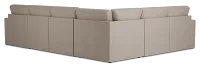 Citymod Beige Fabric Medium Two-arm Sectional