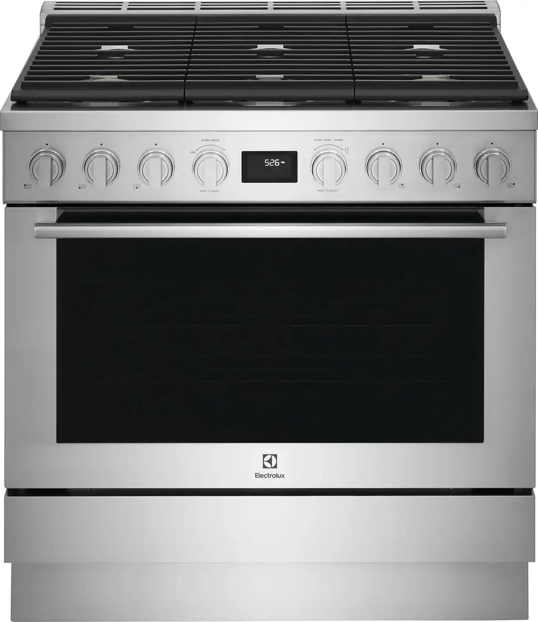 Electrolux 3668 Series Stainless Steel 36" Gas Range Electrolux 3668 Series Stainless Steel 36" Gas Range