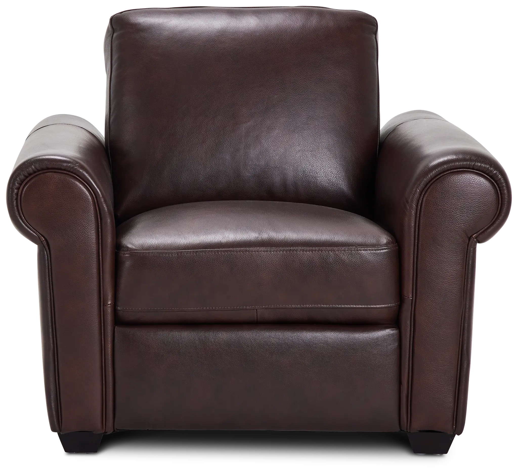 Lincoln Medium Brown Lthr/vinyl Chair Lincoln Medium Brown Lthr/vinyl Chair