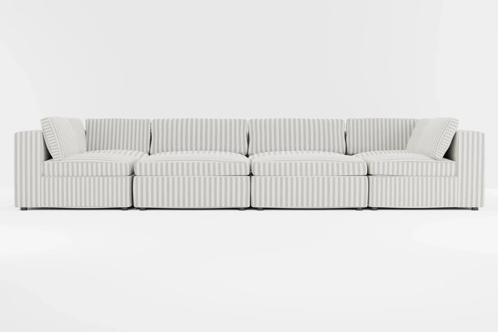 Destin Sea Lane Dark Gray Fabric 8-piece Pit Sectional Destin Sea Lane Dark Gray Fabric 8-piece Pit Sectional