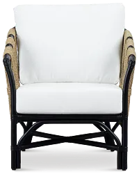 Curta Black Accent Chair