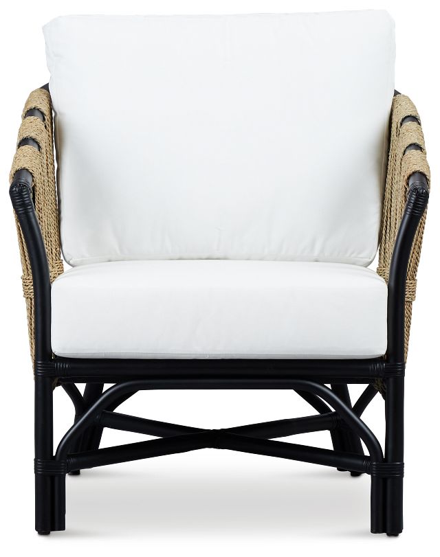 Curta Black Accent Chair