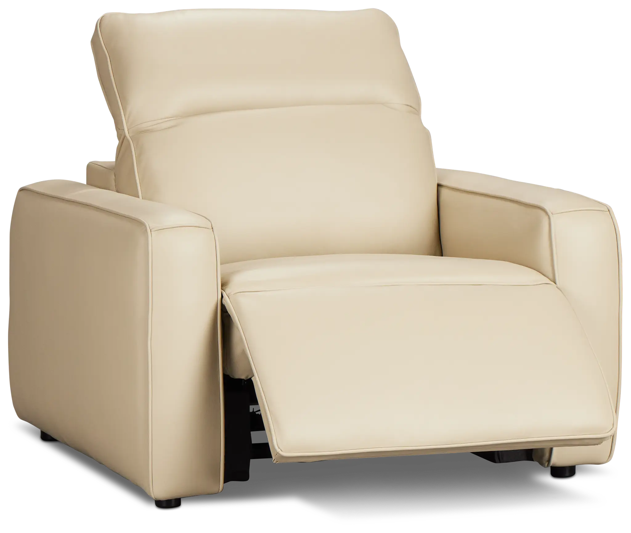 Tidal Beige Lthr/vinyl Power Recliner Tidal Beige Lthr/vinyl Power Recliner