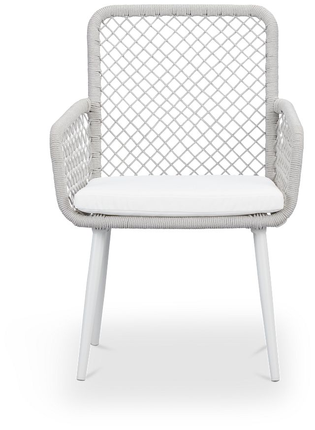 Andes White Woven Side Chair (1)