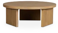 Highland Light Tone Round Coffee Table