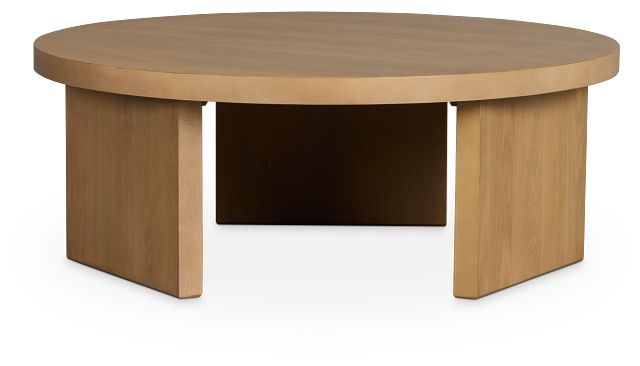 Highland Light Tone Round Coffee Table
