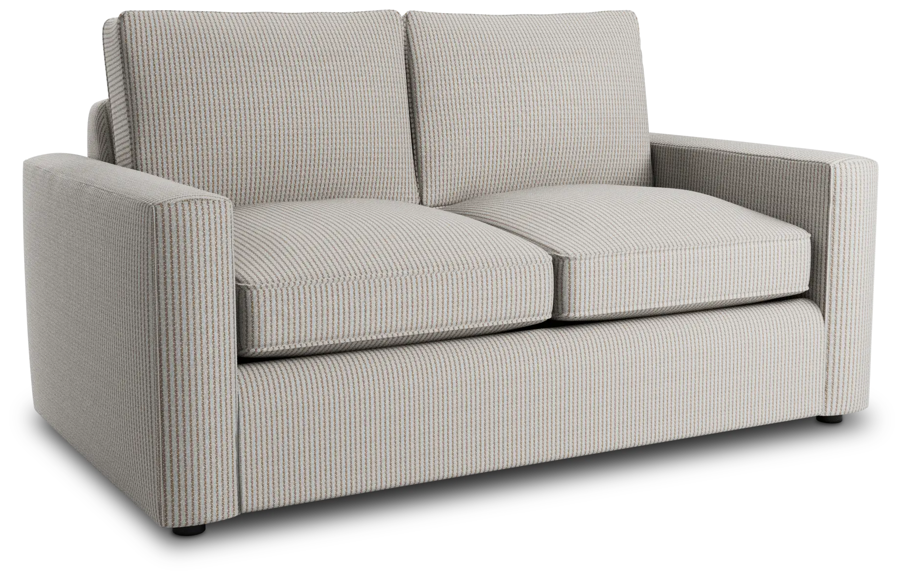 Siesta Lucy Light Beige Fabric Loveseat Siesta Lucy Light Beige Fabric Loveseat