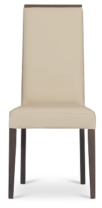 Sienna Beige Lthr/vinyl Upholstered Side Chair