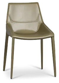 Wakefield Dark Green Upholstered Side Chair