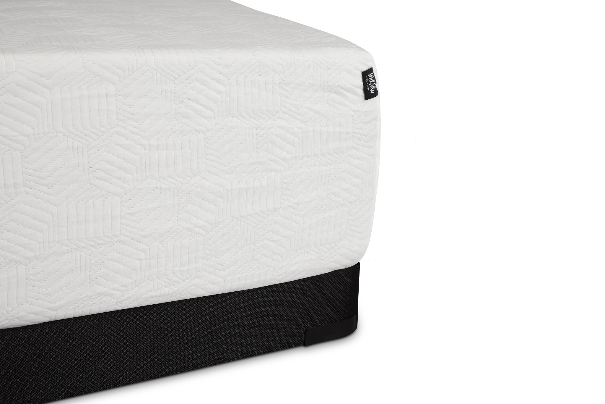 Rest & Renew By Zinus Gel Memory Foam Mattress 14" Plush Low-profile Mattress Set