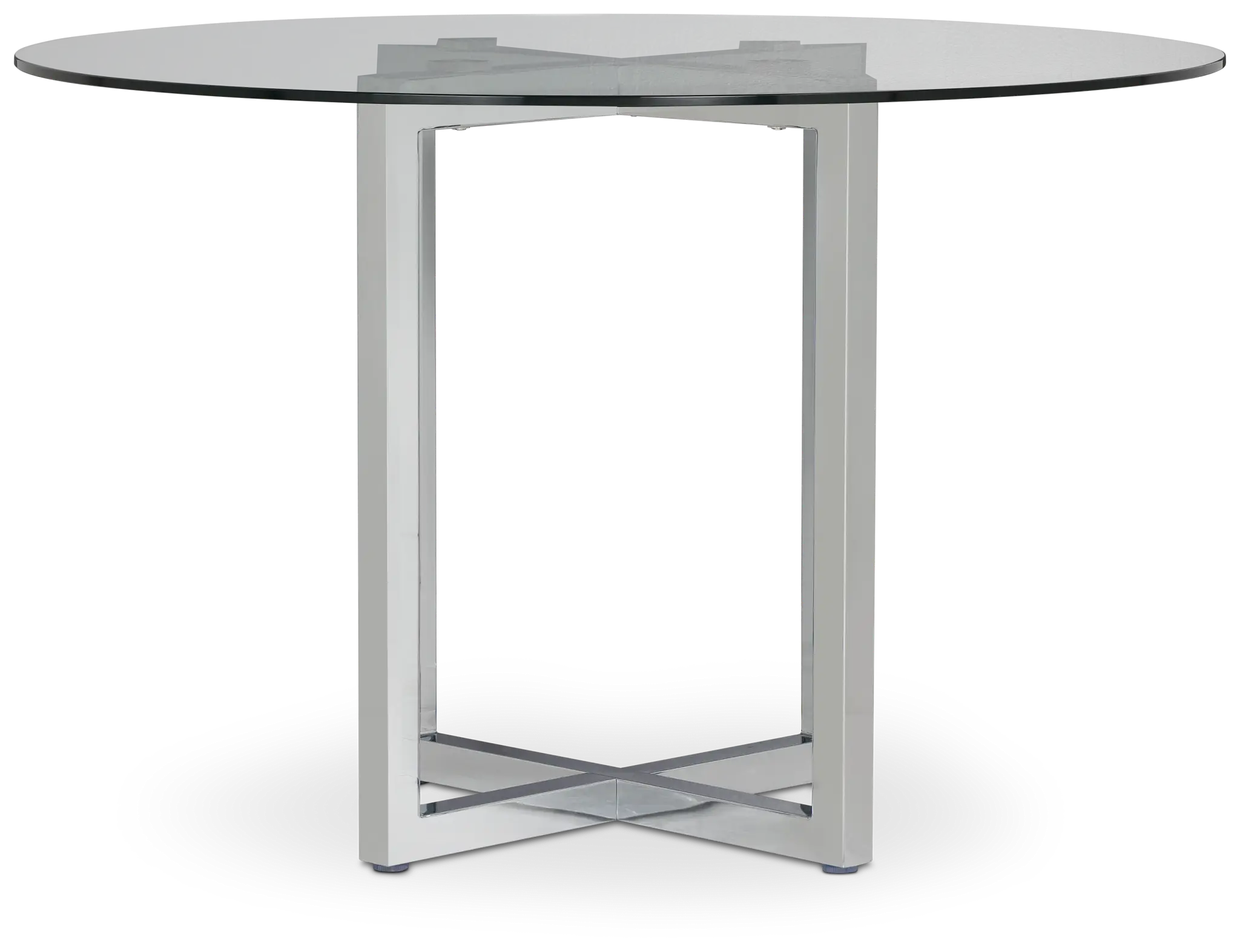 Amalfi Glass Round High Dining Table Amalfi Glass Round High Dining Table