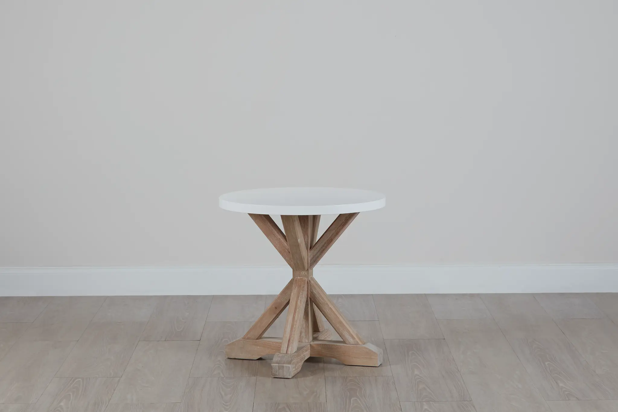 Boca Grande Two-tone Round Nightstand Boca Grande Two-tone Round Nightstand