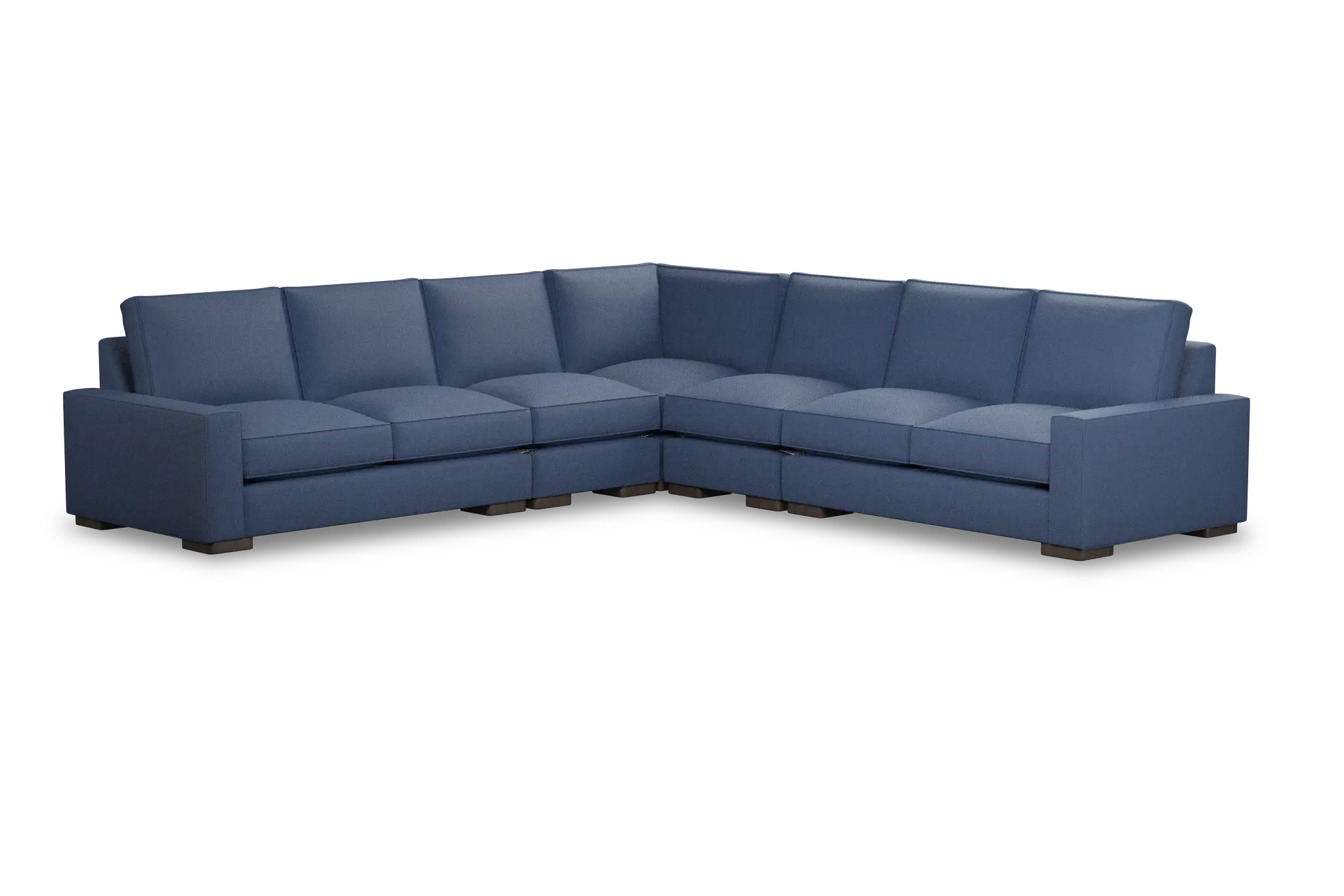 Edgewater Revenue Dark Blue Large Two-arm Sectional Edgewater Revenue Dark Blue Large Two-arm Sectional
