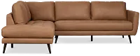 Indie Brown Micro Small Left Bumper Sectional