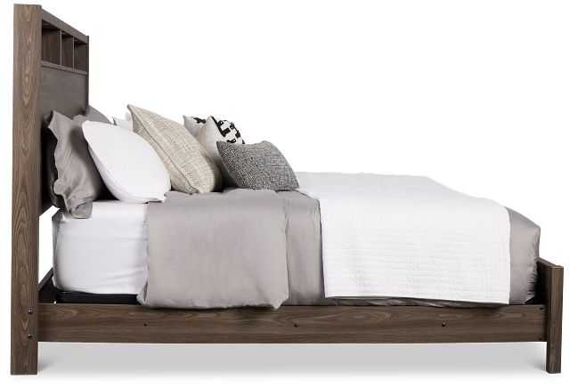 Warren Gray Panel Bed