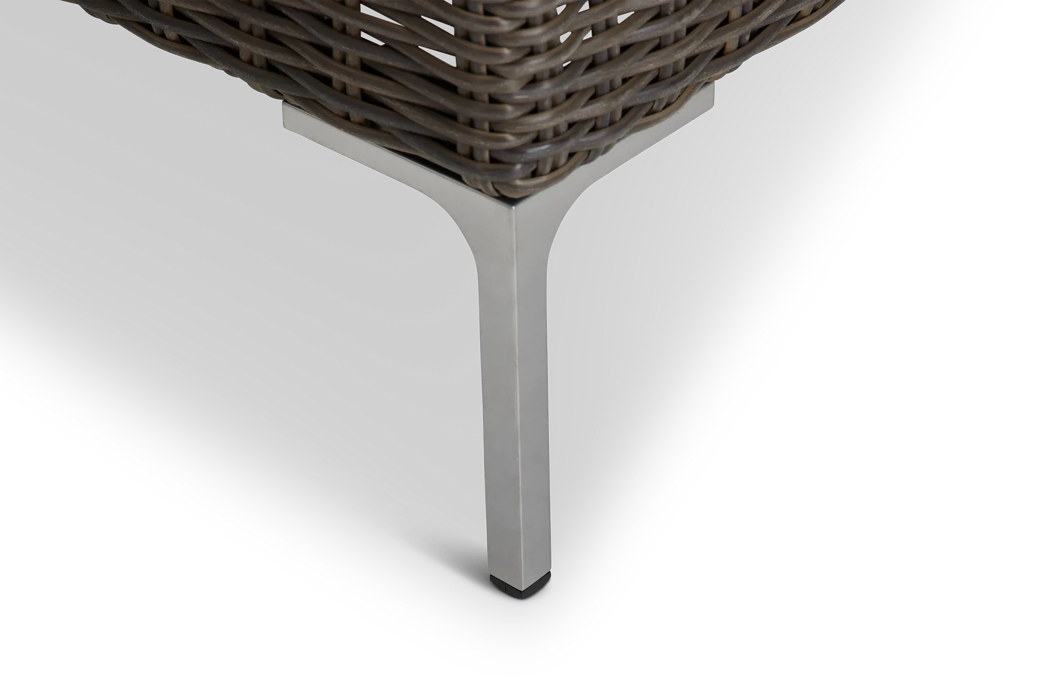 Tulum White Woven 6-piece Modular Sectional