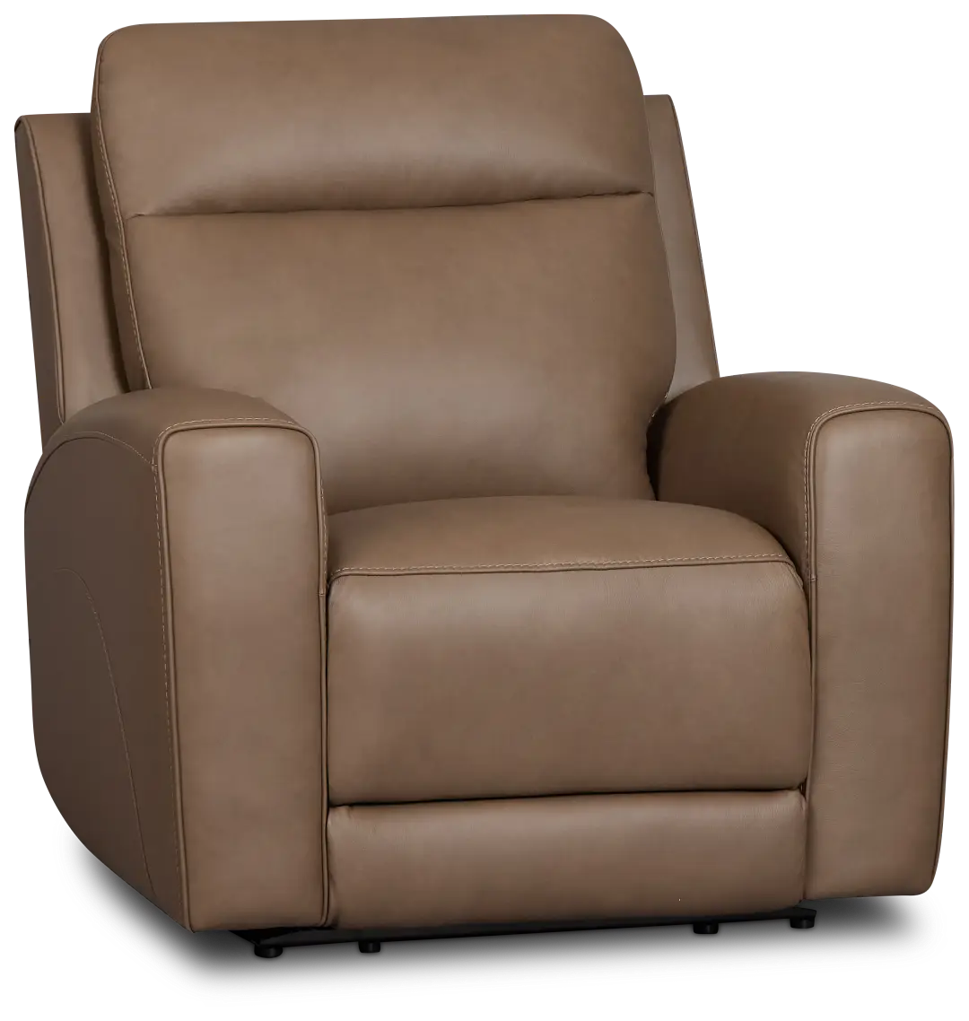 Belmont Dark Brown Lthr/vinyl Power Recliner Belmont Dark Brown Lthr/vinyl Power Recliner
