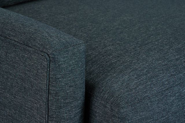 Noah Dark Blue Fabric Chair