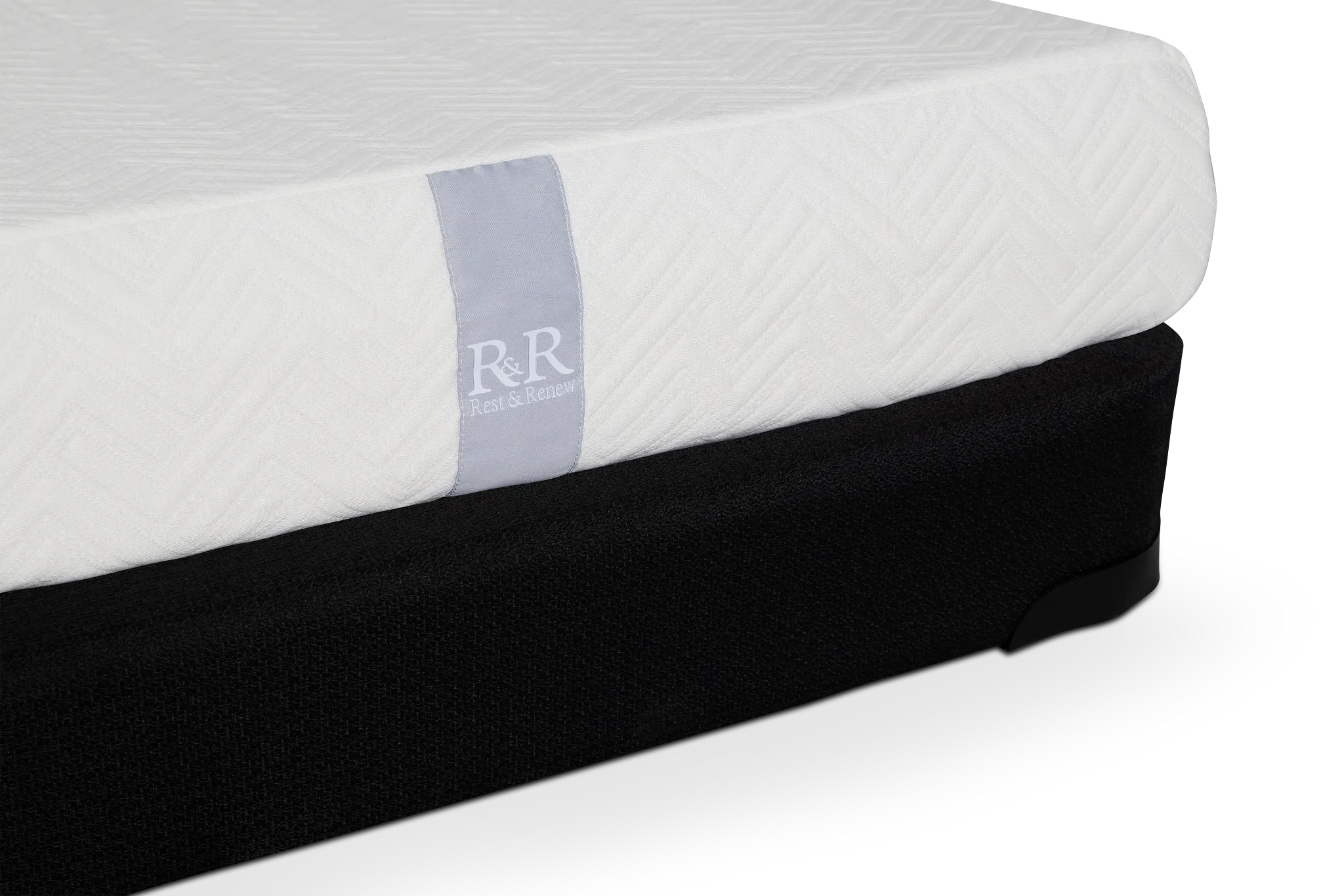 Rest & Renew Memory Foam 6" Low-profile Mattress Set